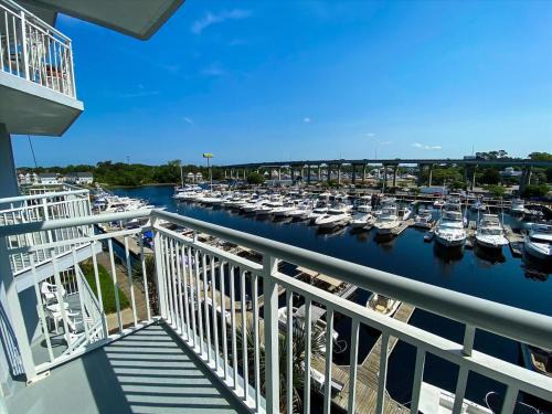 North Myrtle Beach Apartment | 302 Blue Heron 2 BR 2 BA Marina View Condo Harbourgate Resort & Marina