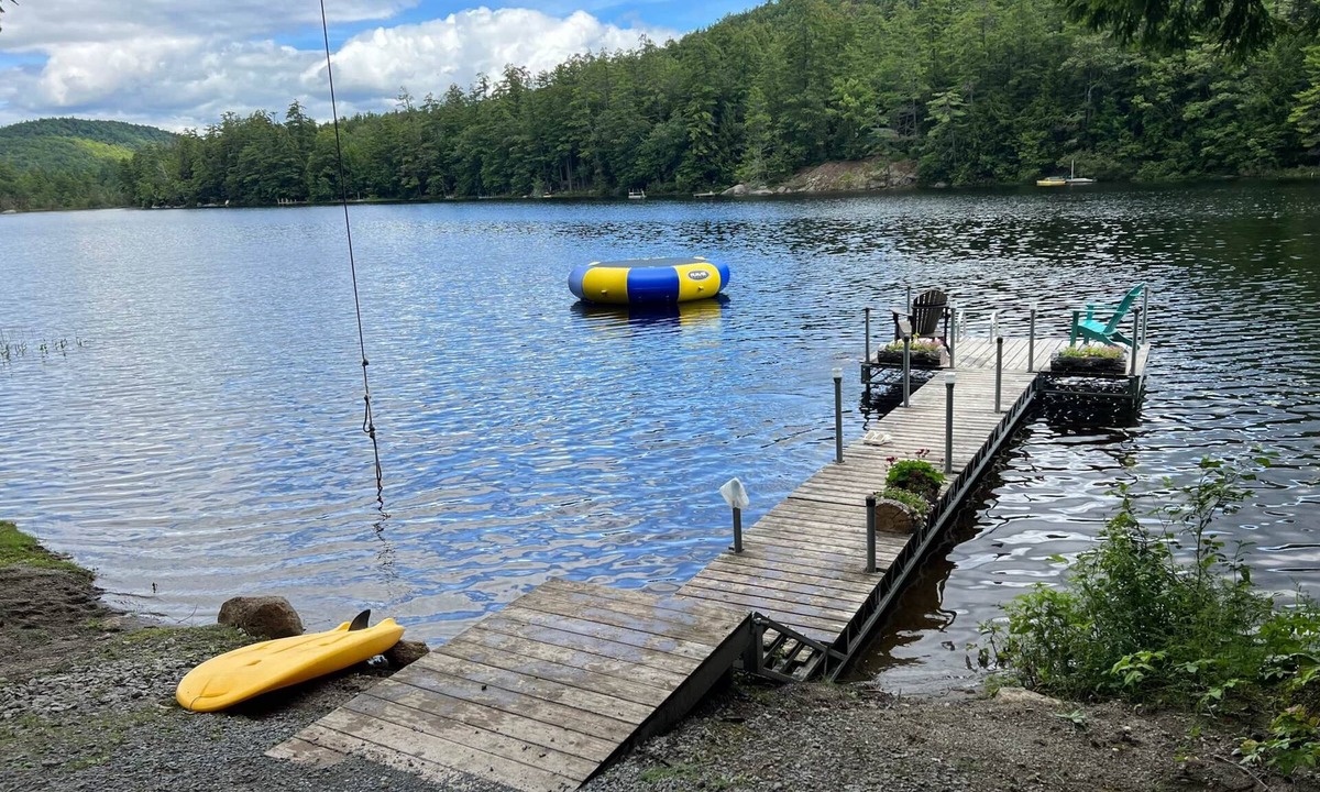 Chestertown House | Adirondack lakefront home on 40 acres
