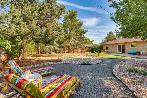 Baseline Sub House | Central Boulder Home w/Outdoor Oasis, Walk to CU!