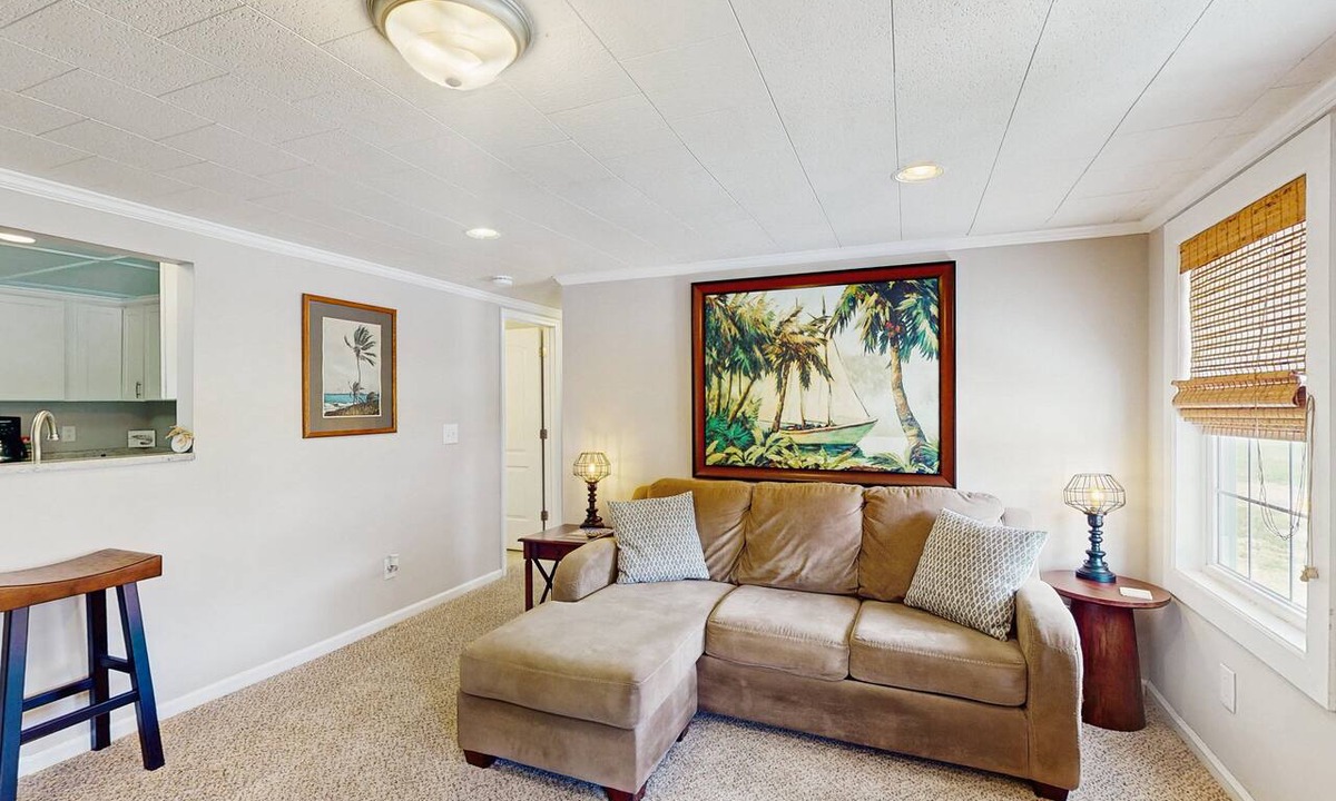 Harkers Island House | Dog-friendly coastal home with enclosed yard and boat parking available