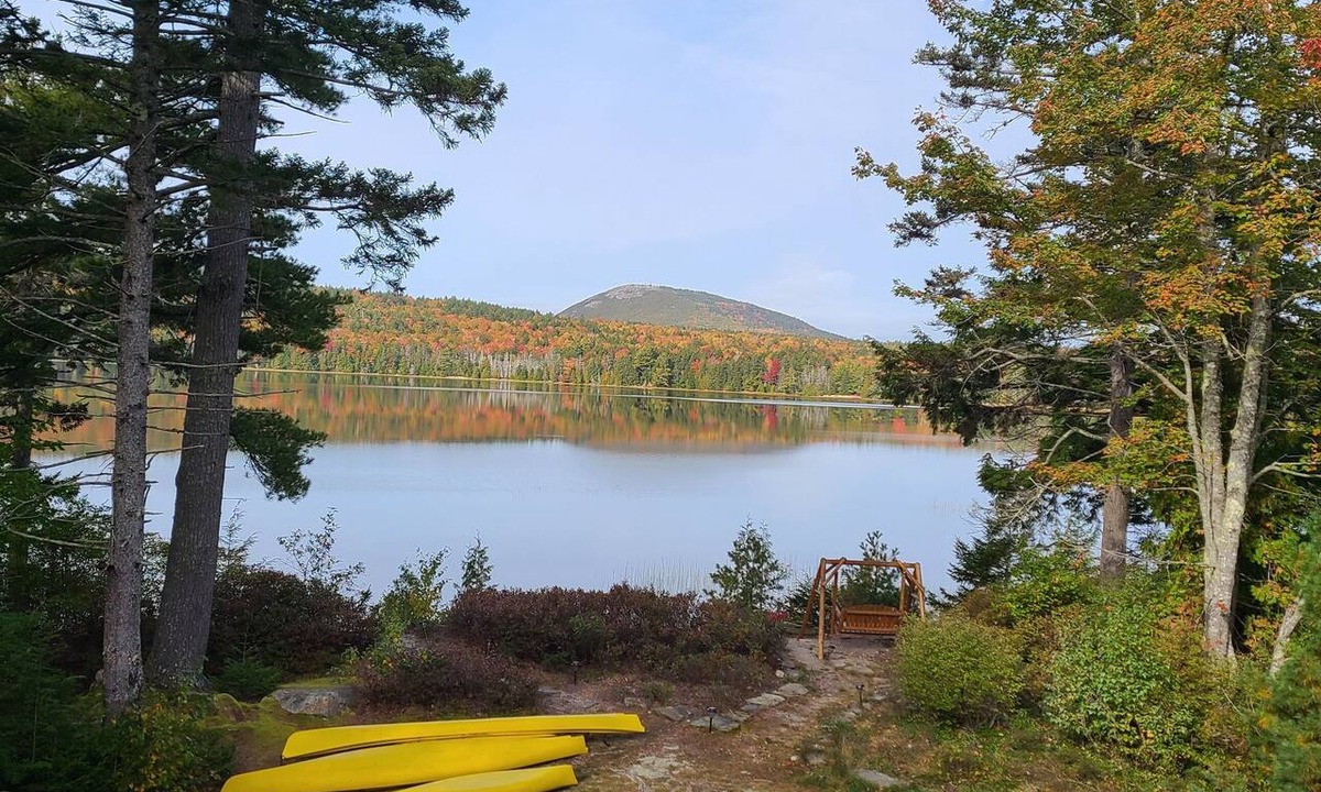Sullivan Cabin | Fall in Love with Maine-A Dog-Friendly Escape on Tunk Pond