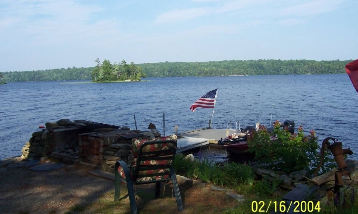 Damariscotta House | Lake front home with sandy beach and spectacular views