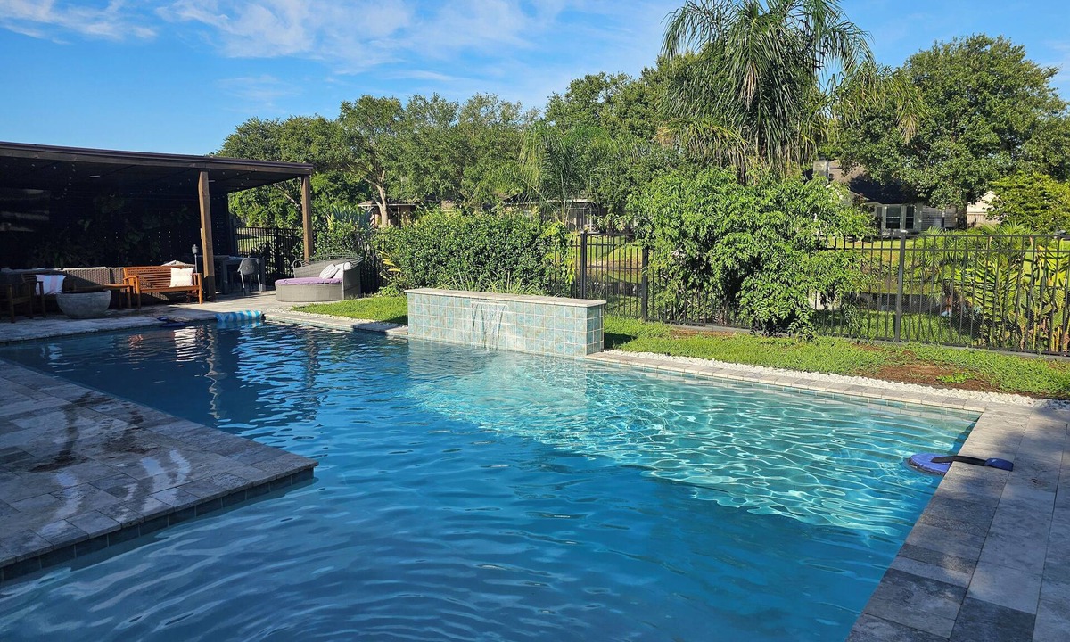 Sandalwood House | Modern beautifully designed and decorated house with salt water pool and gazebo