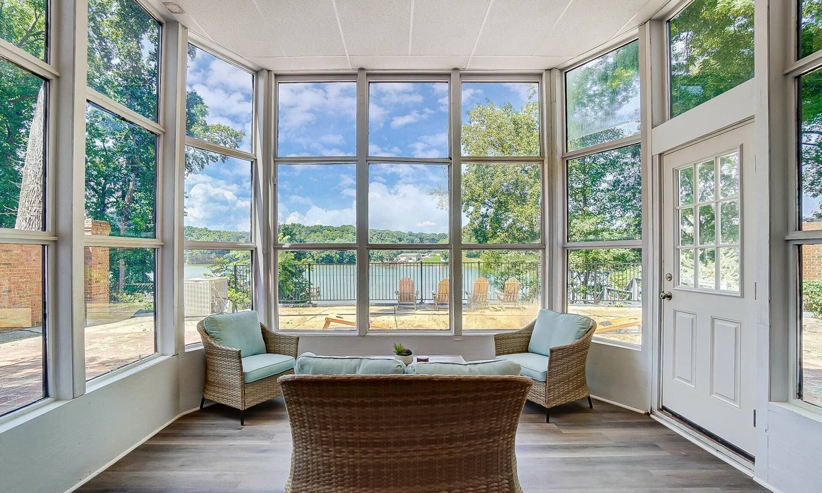 Harbor House House | River's Edge - Spacious Waterfront Home with Pool, Firepit, Gameroom, & Dock! Near City & Pets OK!