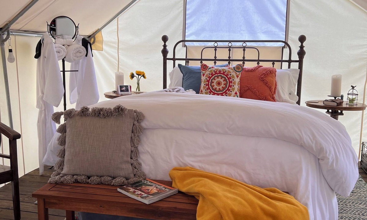 Waynesville Cabin | Smoky Mountain Glamping - Luxury Canvas Tent Camping in Western North Carolina