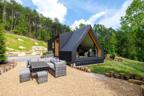 Balsam Grove House | The A-Frame - Sanctum at Valley Bear Farms Resort