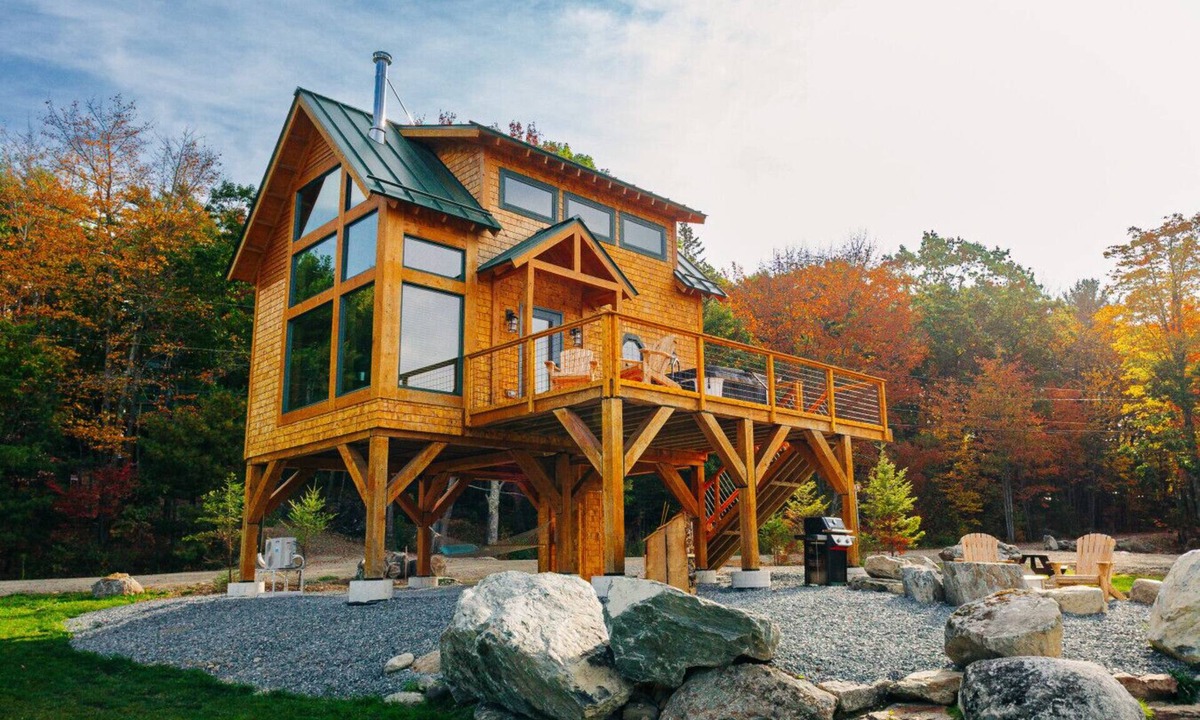 Ellsworth Cabin | treehouse in Downeast Acadia Region of Maine