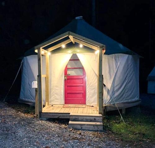 Bryson City Other | Unique Yurt-Dome Hybrid on Amazing Glampground near Bryson City, North Carolina