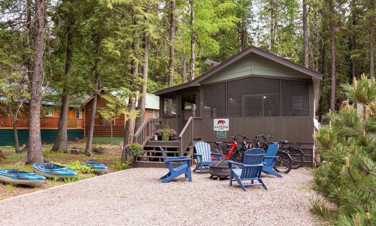 Agpar House | West Glacier Bear Cabin In Glacier National Park