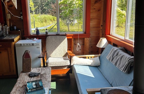 Bass Harbor Cabin | 1-Bedroom Off Grid Cabin on Remote Island Across from Acadia National Park