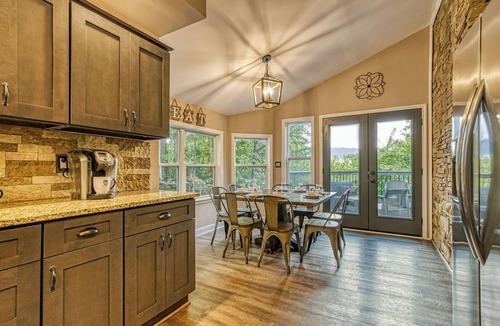 Chalet Village Cottage | 2BR/2BA, 2 Fireplaces, Hot Tub, 10 Minutes from Downtown and GSMNP, No Pet Fee!