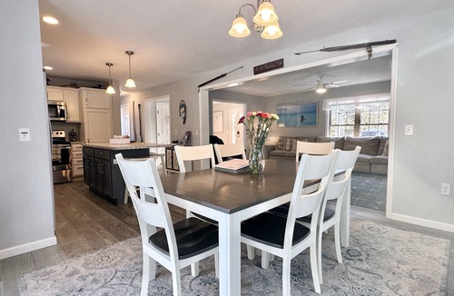Gouldsboro House | 5BR Waterfront Kid & Pet Friendly Hot Tub /Playscape /Kayaks! [Ocean Oasis]