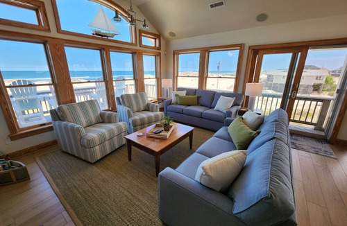 Corolla House | Beautiful Oceanfront Views! Corolla wild horses! End of Aug open! Discounts now