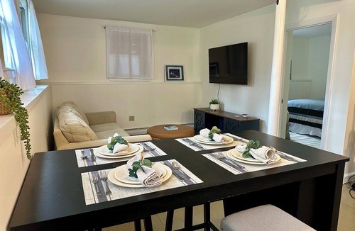 Camp Ellis Apartment | “Below Deck” at Ferry Beach - 2 bedroom apartment steps from the beach!