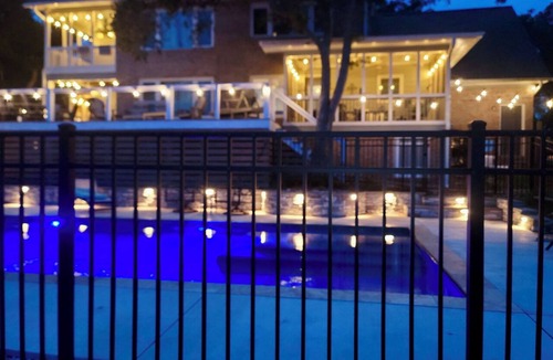 Long Beach House | Canal Front Private Retreat in Oak Island! Saltwater Pool; Dock; Close to Beach!