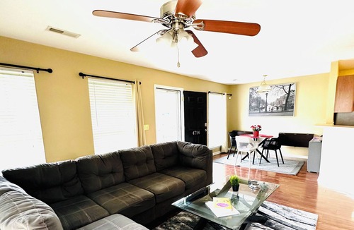 Greensboro House | Charming 3-bedroom house with Smart TVs and WiFi in serene Greensboro