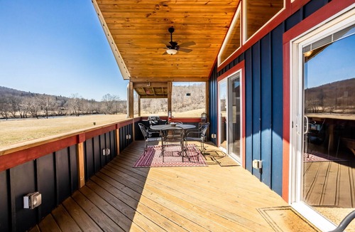 Draper House | Charming riverside with stunning views, cozy interiors, full amenities, and spacious decks.