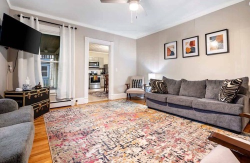 Westbrook Apartment | Cozy 3BR | Pet Friendly | Near Portland | Parking