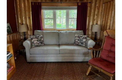 Millinocket Cottage | Cozy, Lakefront Cottage, 9 miles to Baxter, dock, kayaks, canoe, 2 bedroom