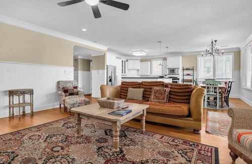 Wrightsville Beach House | Dockside. A Sound front home with boat slip in the heart of WB!