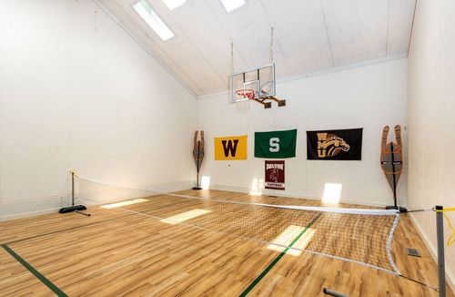 Delton House | Heated Indoor Pool & Court on Crooked Lake