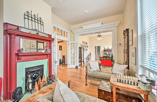 Danville House | Historic 'Watson' Brick House w/Private Deck!
