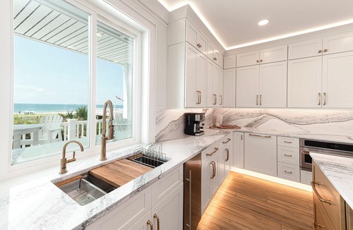 Holden Beach House | Hobbs Realty - Find your "Carolina Joy" in this custom 5-bedroom oceanfront home w/Private Pool!