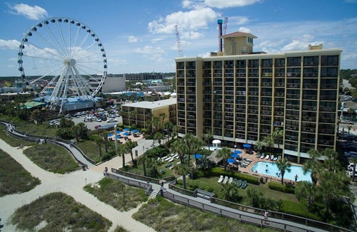 Myrtle Beach Resort | Holiday Pavilion Resort on the Boardwalk- Access to ALL AMENITIES!