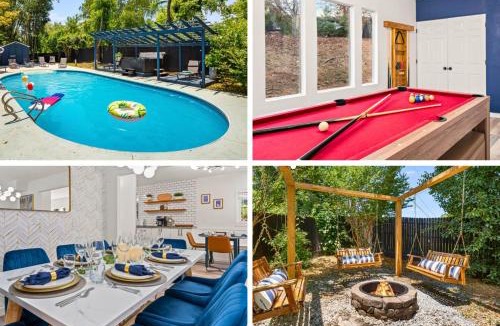 Hendersonville House | HotTub, FirePit, Pets, Pool Table, Outdoor Dining