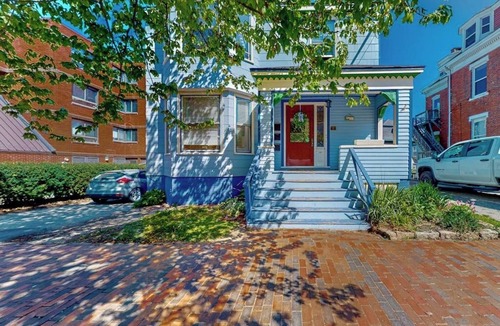 Parkside Apartment | Inviting apartment with full kitchen, porch, convenient location, & fast WiFi