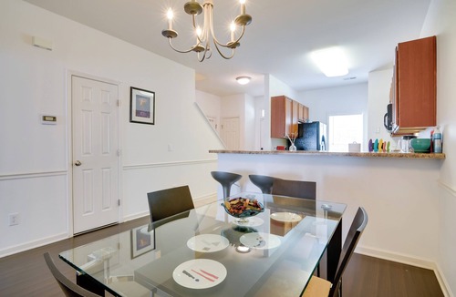 Deep River House | Inviting High Point Townhome with Patio + Privacy!