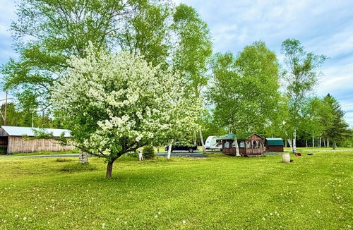 Fort Kent Mills RV Rental | Junction 19 & Co. - Upper Site #3 - Full Service RV/Tent Camping Site