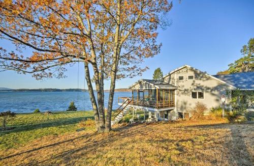East Sullivan House | Luxurious Oceanfront Flanders Bay Home with Kayaks!