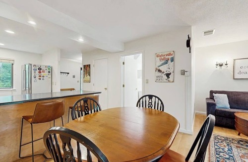 Waterville Valley House | Mountain Townhome with private patio, walk to town