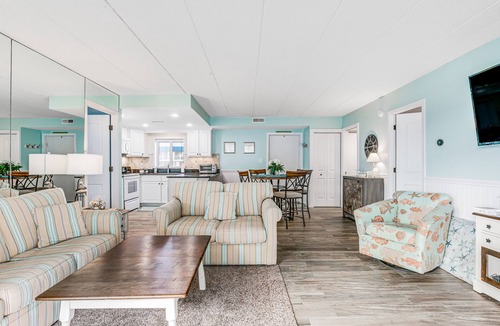 Midtown Ocean City Condo | Ocean-View Condo - 100’ to Beach - Central AC, Private Washer/Dryer, Free WiFi