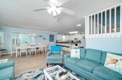 Emerald Isle House | Oceanfront duplex with beautiful sunset views