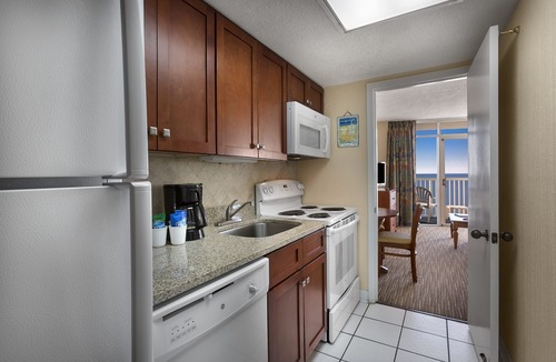 Arcadian Shores Resort | Oceanfront King Suite w/Private Balcony + Official On-Site Rental Privileges