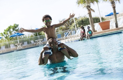 Arcadian Shores Resort | Oceanfront King Suite w/Private Balcony + Official On-Site Rental Privileges