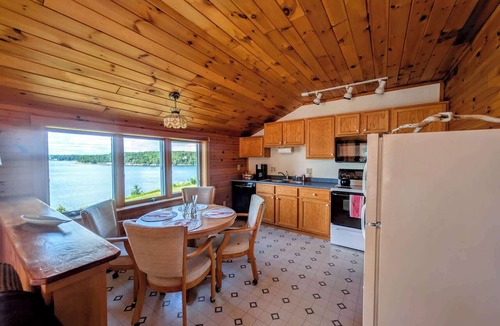 Hancock Apartment | Oceanfront Maine Retreat: Private Beach & Fire Pit