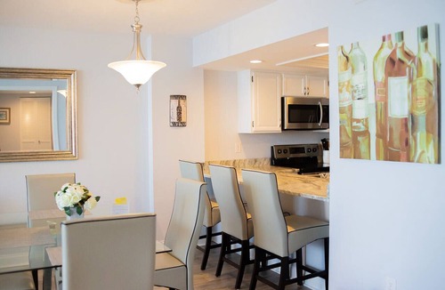 Arcadian Shores Condo | Oceanfront Stylish-Striking -Just Remodeled-Family building with a Pool & Tennis