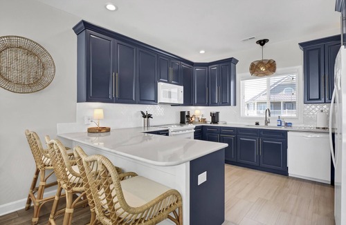 Village of Stump Sound House | Oceanfront home w/Relaxing views! Pet Friendly
