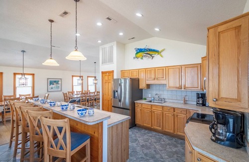 South Nags Head House | Pet-friendly oceanfront home w/pool, hot tub, & stunning views!
