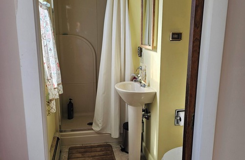 Dover Apartment | Piscataqua River Waterfront Studio, swimming pool and dock for kayaks and SUPS