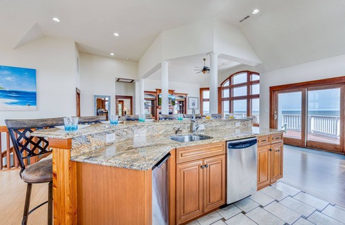 Buxton House | Premier Soundfront Dog Friendly w/Pool, Hot Tub, Elevator, Theater & Game Rooms