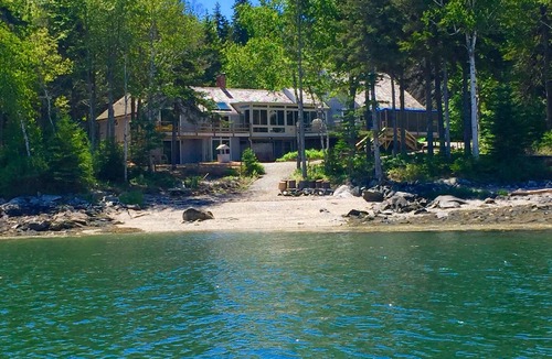 Tenants Harbor House | RARE PRIVATE BEACH - Oceanfront near Port Clyde. Beautiful & Relaxing views