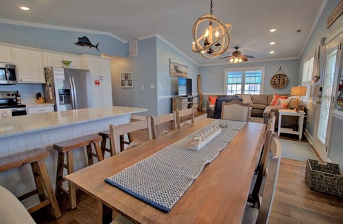 Surf City House | Relax at Beach Therapy, a 3-bedroom retreat in Surf City, perfect for family fun!