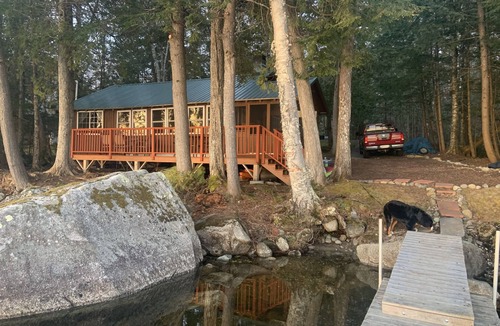 Hartland Cottage | Rustic Maine Camp on shores of Great Moose Lake