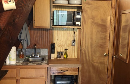 Muscadine Cabin | SHEKHINA A tiny house in the woods. 40 acres. Total privacy. Weekend retreat.