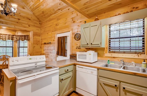 Williamstown Cabin | Snowbird-friendly log cabin with pool table, darts & private hot tub - dogs OK
