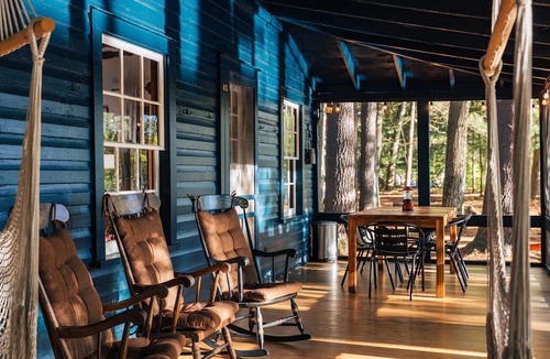 Corinth Cabin | Spacious Waterfront Cabin with Private Dock Near Lake George & Saratoga Springs, Corinth, NY